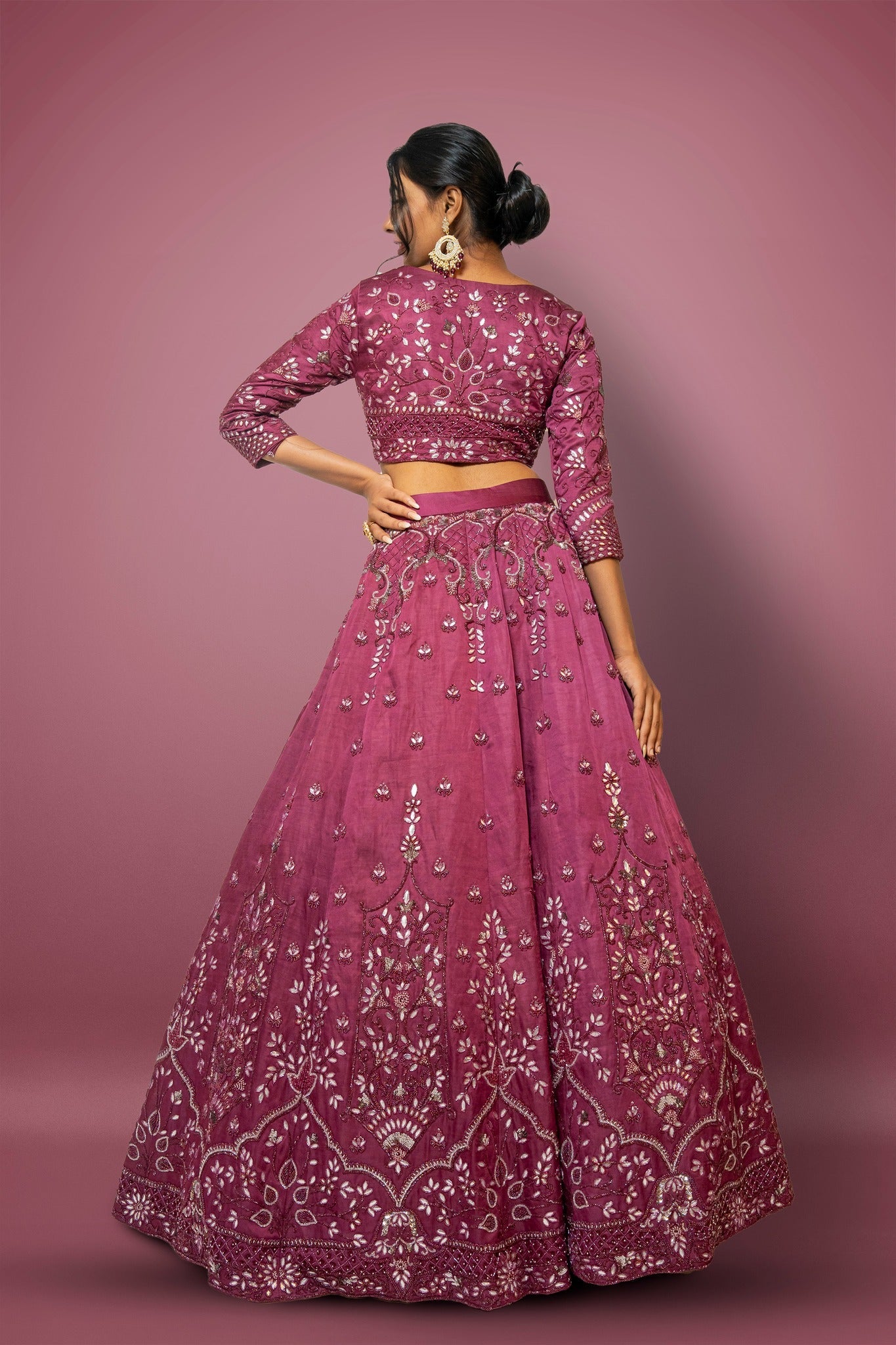 Buy Multicoloured kalidar lehenga set by Kalista at Aashni and Co