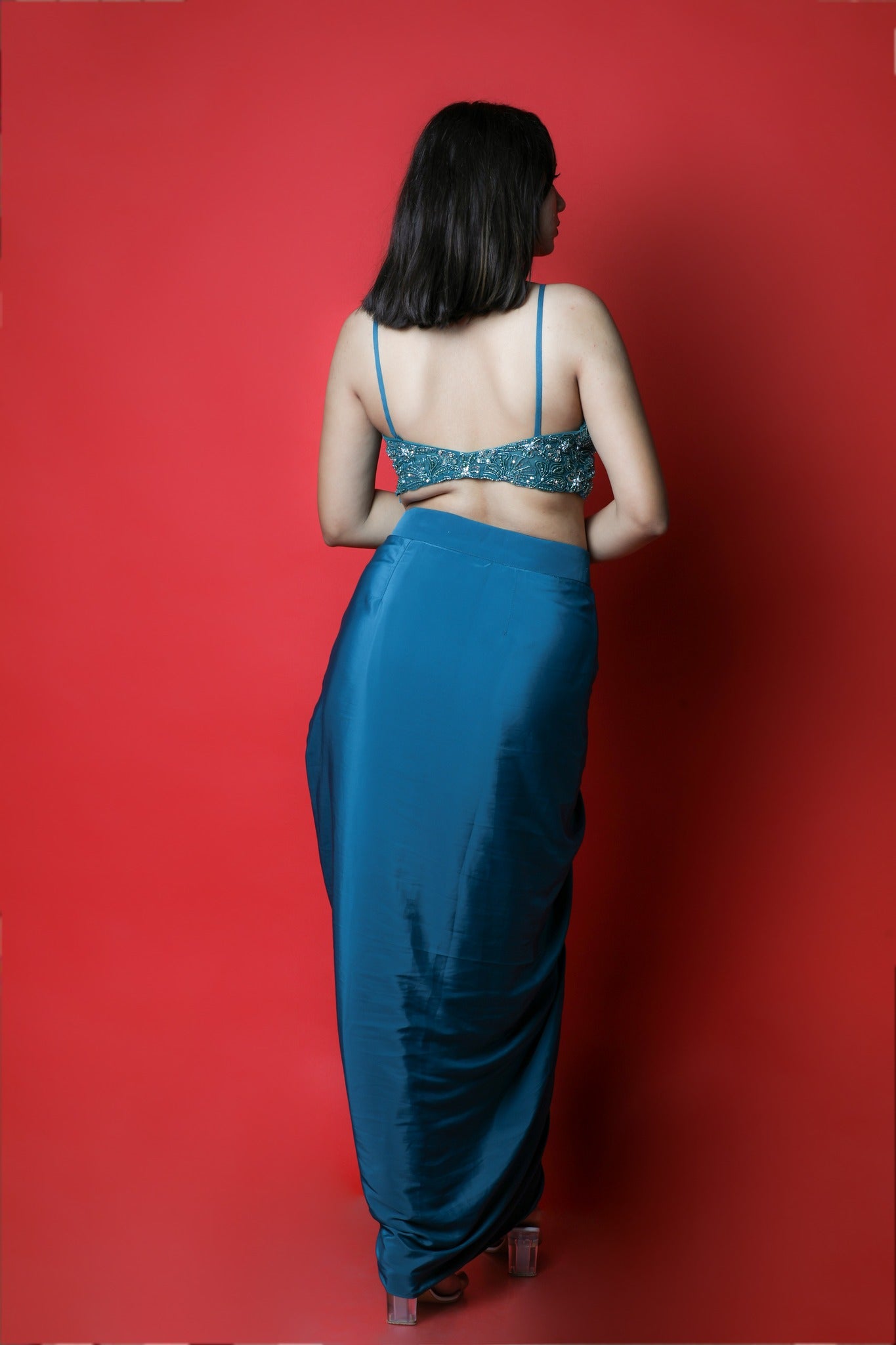 Fashiyana - Saree drape with shrug available @Fashiyana... | Facebook